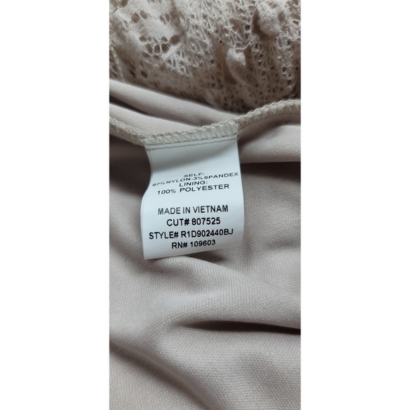 Rabbit Rabbit Rabbit Light Tan Sleeveless Dress Size Large - Picture 9 of 9